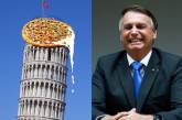 Президента Бразилии высмеяли за "башню пиццы" (ВИДЕО)