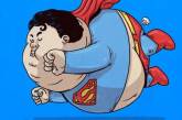 Если бы супергерои растолстели: прикольные иллюстрации (ФОТО)