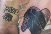 В сети показали как люди перекрывают татуировки, связанные с бывшими (ФОТО)