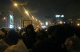 Протестующие под ЦИКом продержались ночь