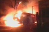 Ночью в Николаеве дотла сгорела "Toyota Prado"