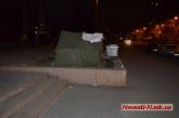 Памятник Ольшанцам ночью охраняет 50 человек