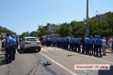 Милиция силой разблокировала мост через Южный Буг. ВИДЕО