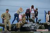 В Николаеве прошла выставка военной техники и концерт для ветеранов