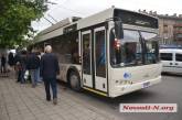 В Николаеве поступило сообщение о минировании троллейбуса