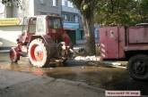 В центре Николаева опять авария на водопроводе