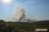 В Николаеве бушует мощнейший пожар на городской свалке