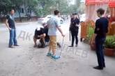 В Николаеве полицейские задержали дебоширов. ВИДЕО