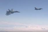 F-16 сблизился с самолетом Шойгу: появилось видео
