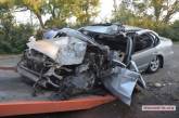 Видео с места аварии, в которой разбился проректор Одесской юракадемии