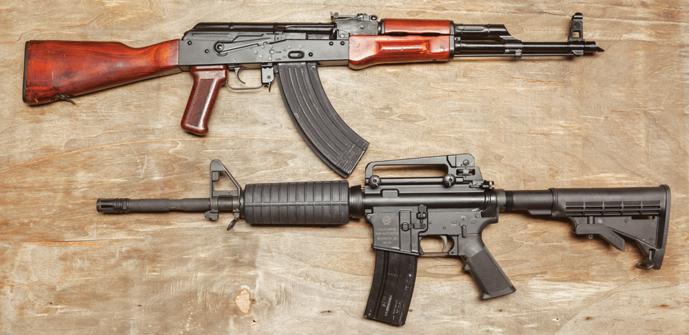 AK-47 или M16 – два претендента на звание самого смертоносного автомата