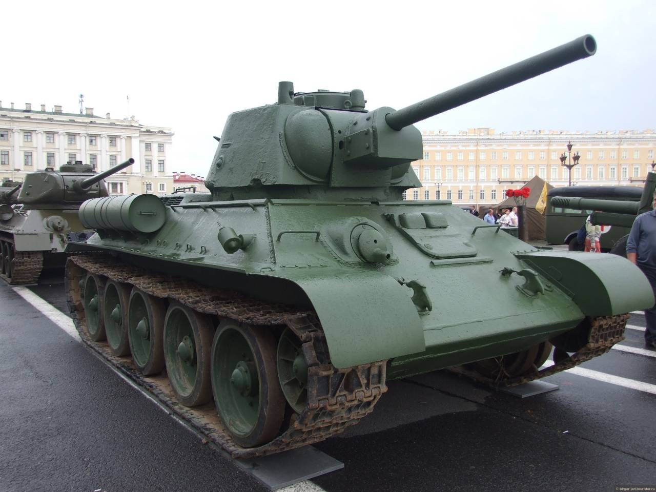 Как американцы тестировали танк Т-34
