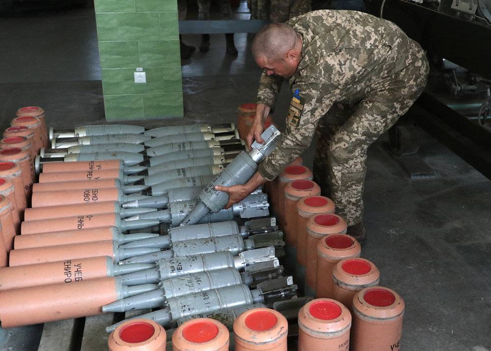 У Украины много артиллерии, но мало боеприпасов