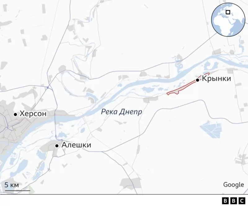 Украинские морпехи форсировали Днепр и закрепились на левом берегу. Что дальше?