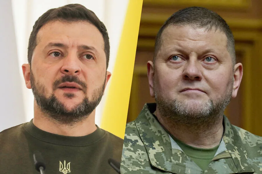 Зеленский и Залужный
