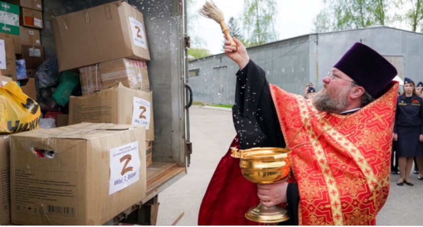 Російська православна церква продовжує брати активну участь у російській агресії проти України