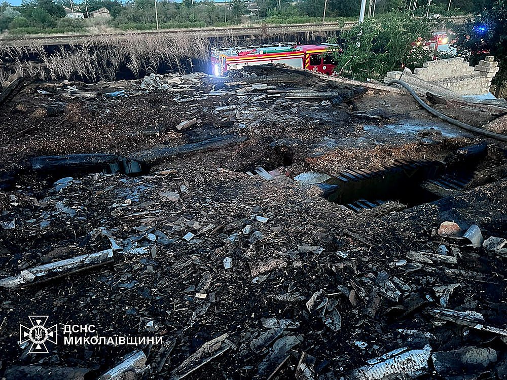 За сутки на Николаевщине произошло восемь пожаров