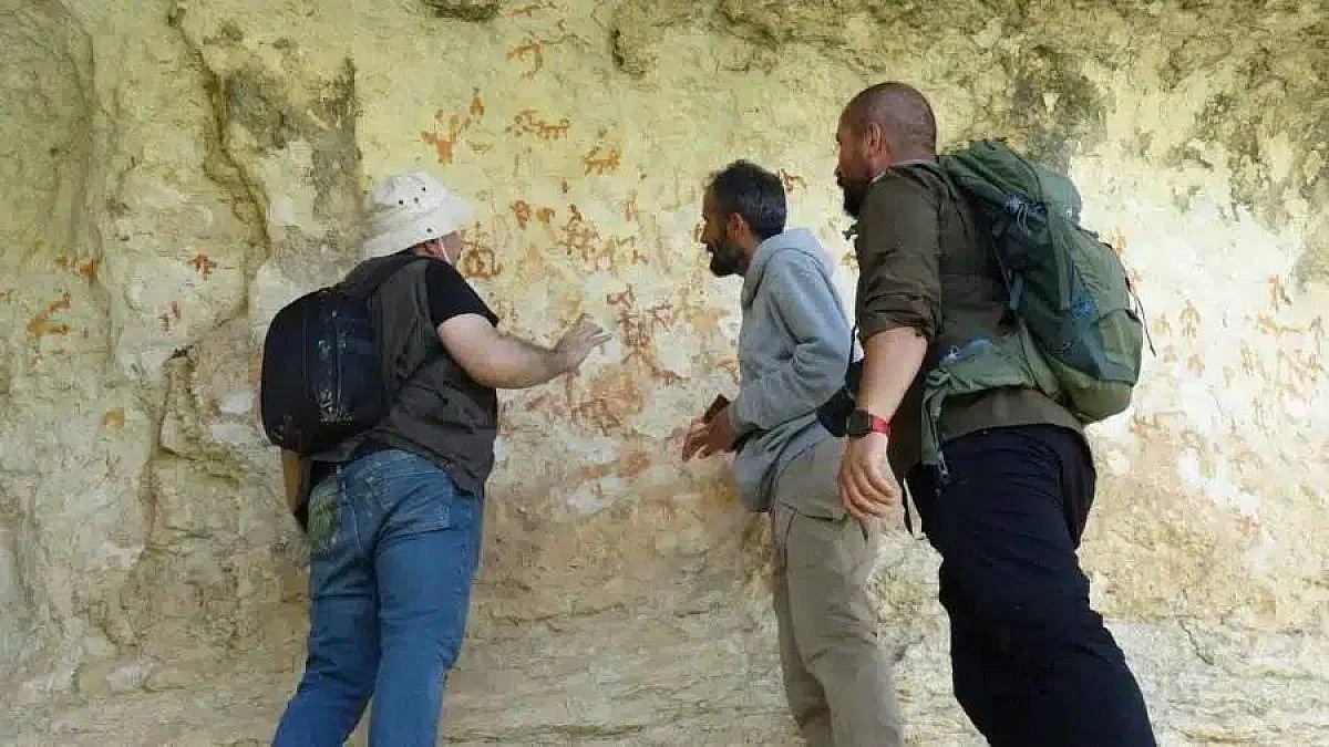 В Турции нашли пещеру с почти 100 доисторическими изображениями (фото)