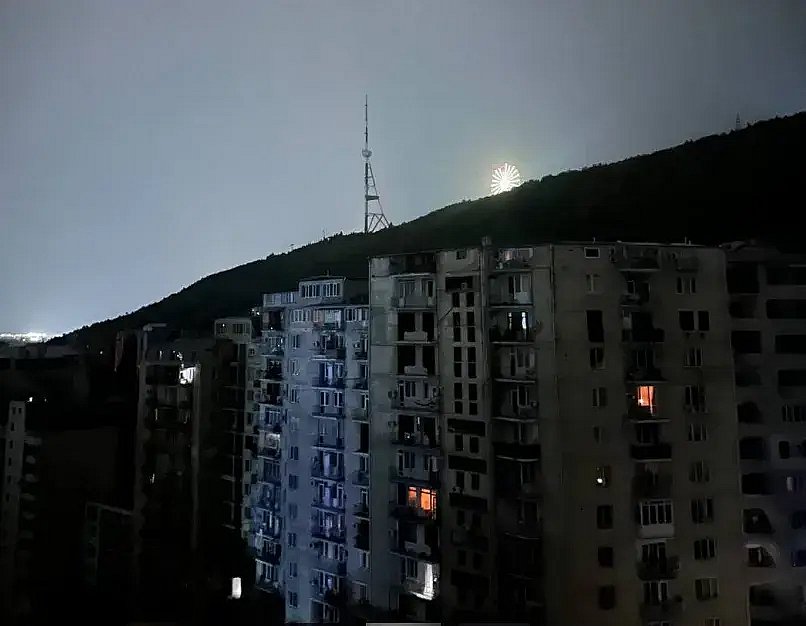 Почти вся Грузия осталась без света