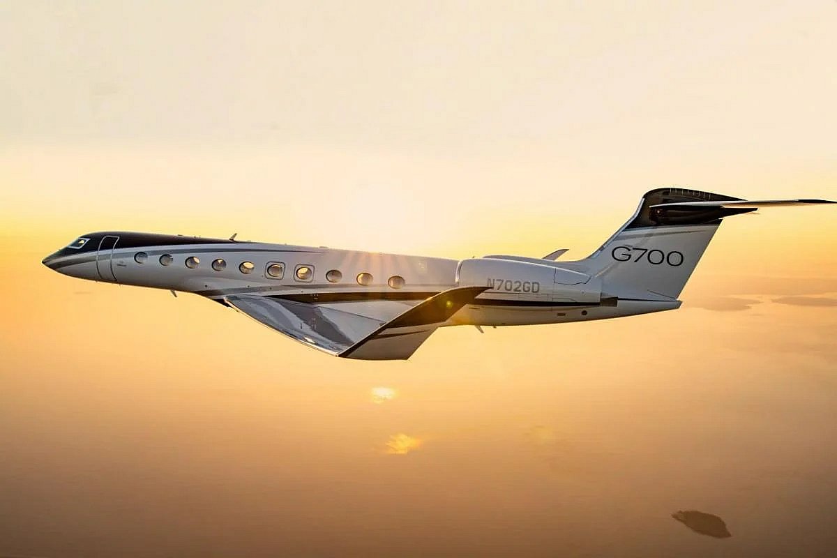 Самолет Gulfstream G700 побил рекорд скорости