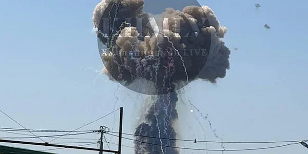 Вибухи у Хмельницькому: у ВСУ повідомили про НП на полігоні військової частини (відео)