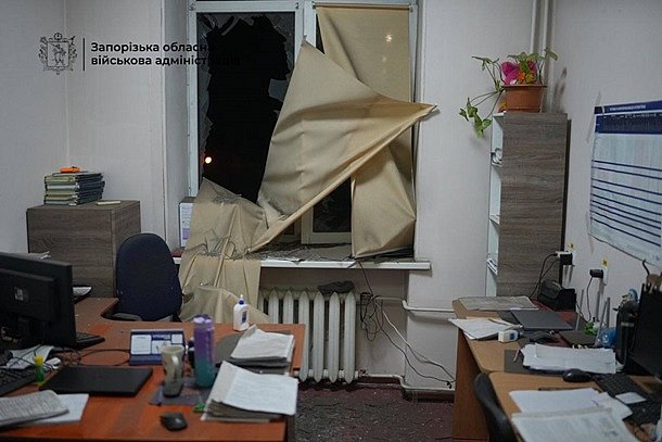 Атака по Запорожью: пострадала детская больница