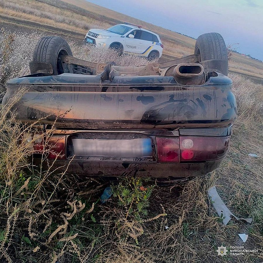 ДТП с детьми на Николаевщине: водителю Mitsubishi Lancer сообщили о подозрении