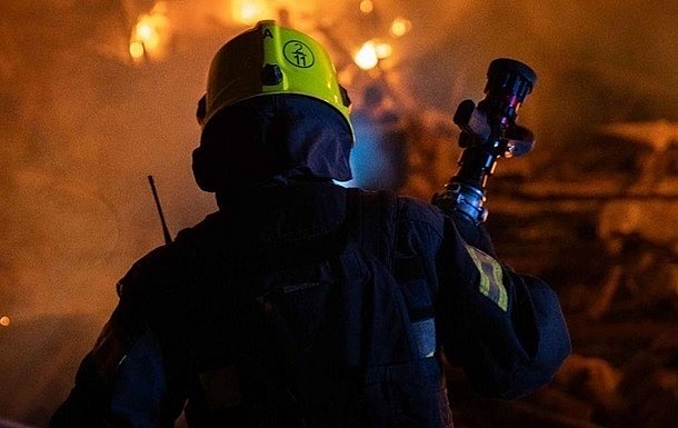 В Полтавском районе обломки российского дрона упали на жилой дом