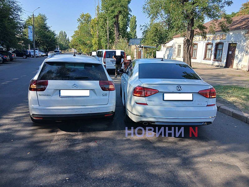 Volkswagen та Citroën зіткнулися у Миколаєві