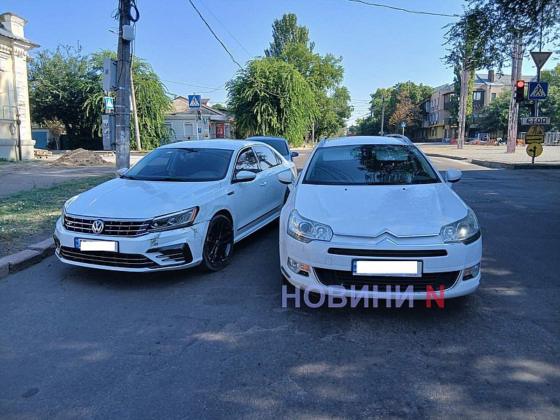 Volkswagen та Citroën зіткнулися у Миколаєві