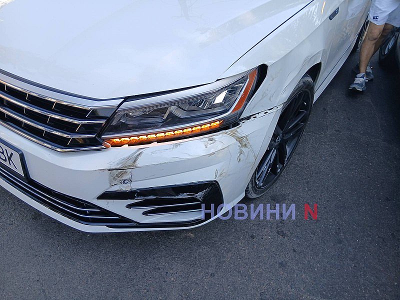 Volkswagen та Citroën зіткнулися у Миколаєві