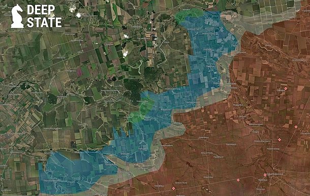 Украинские силы освободили более 240 кв. км на Александровском направлении (карта)