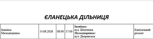 Где в Николаеве и области 14 августа отключат свет: адреса
