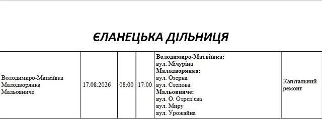 Где будут отключать свет в Николаеве и области: график на 17 августа