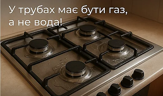 У Миколаєві понад 30 сімей постраждали через самостійний ремонт газових мереж: у труби потрапила вода