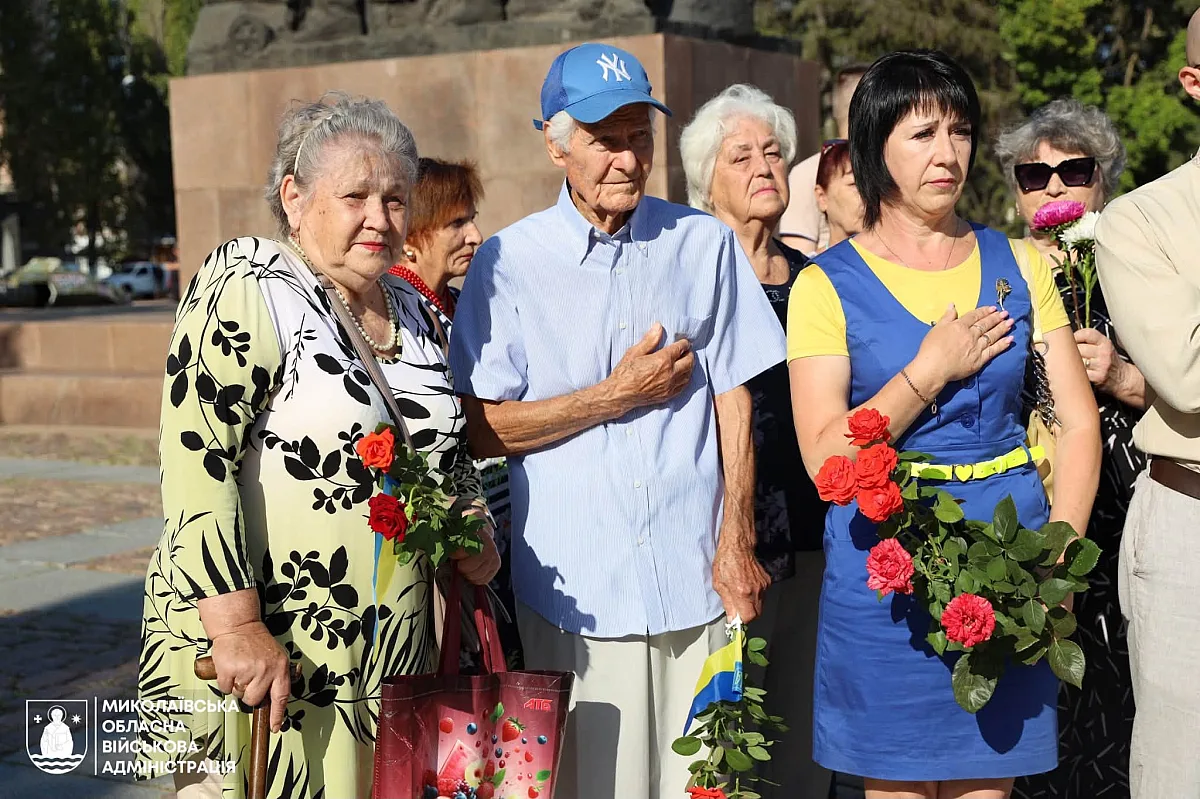 У День Незалежності миколаївці вшанували пам\