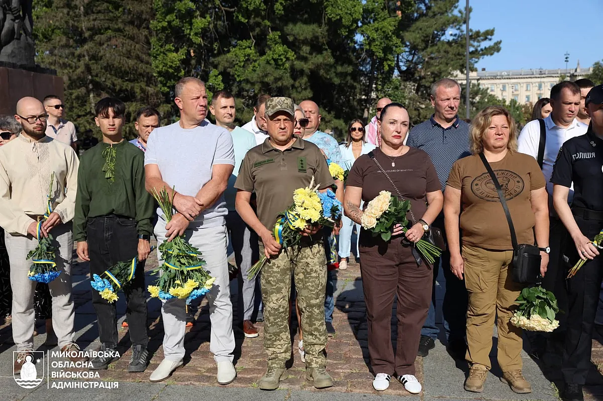 У День Незалежності миколаївці вшанували пам\