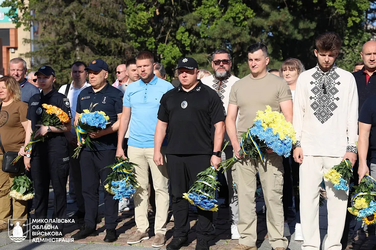 У День Незалежності миколаївці вшанували пам\