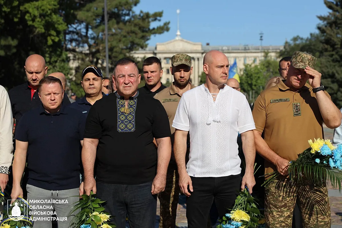 У День Незалежності миколаївці вшанували пам\