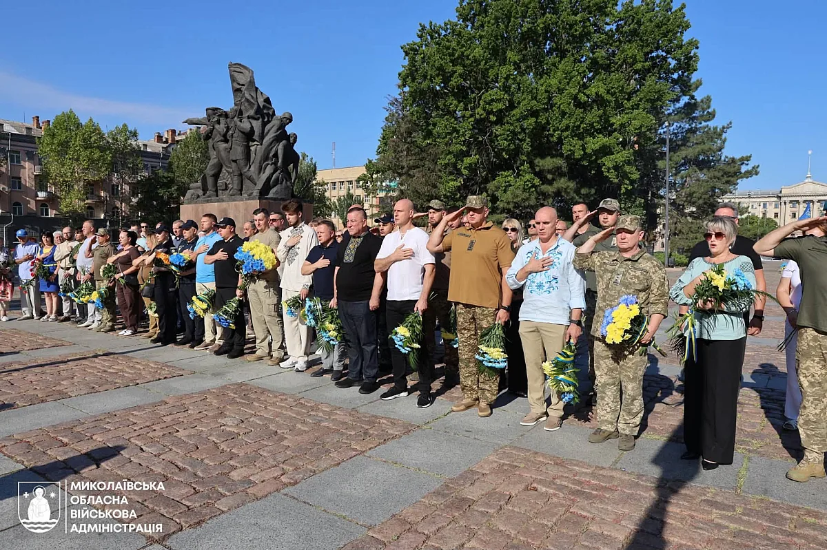 У День Незалежності миколаївці вшанували пам\