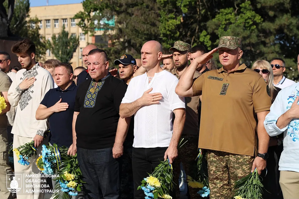 У День Незалежності миколаївці вшанували пам\