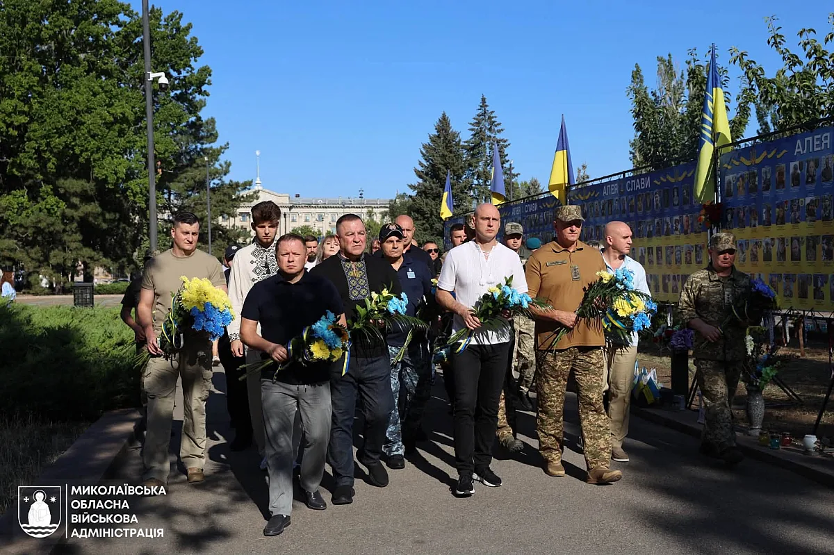 У День Незалежності миколаївці вшанували пам\
