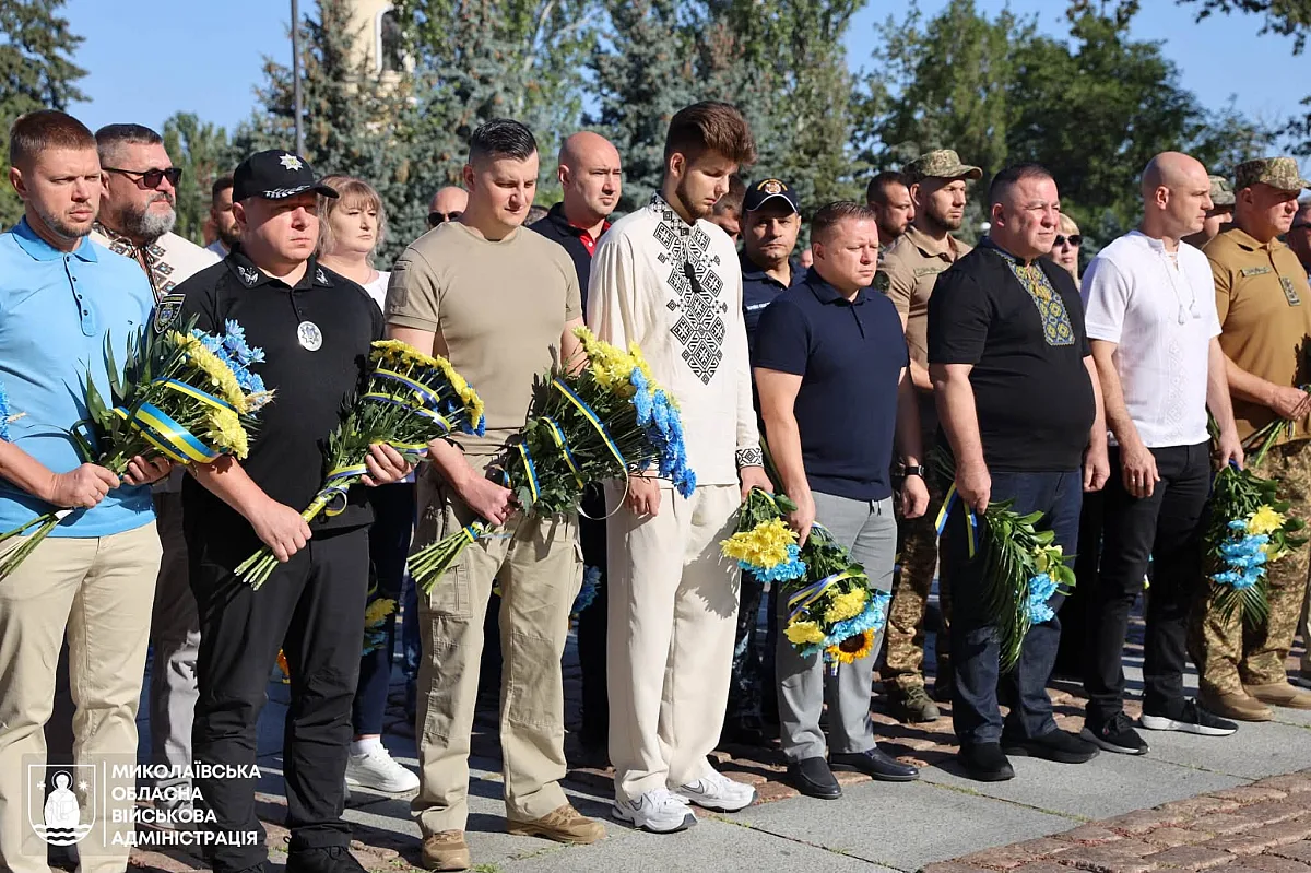 У День Незалежності миколаївці вшанували пам\