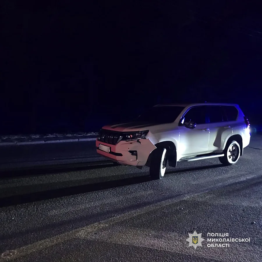 В Николаеве Land Cruiser сбил пешехода: пострадавшего госпитализировали