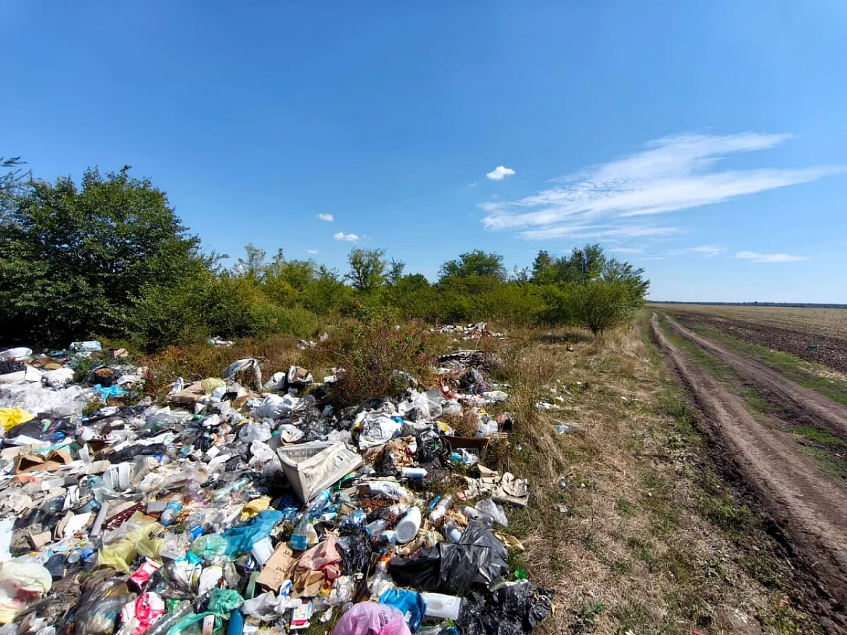На Первомайщине выявили два незаконных мусорных полигона общей площадью 1600 кв. метров
