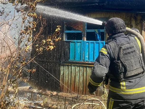 В Херсоне из-за удара РФ трое раненых