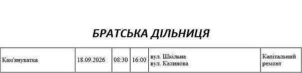 В Николаеве и области 18 сентября пройдут масштабные отключения электроэнергии