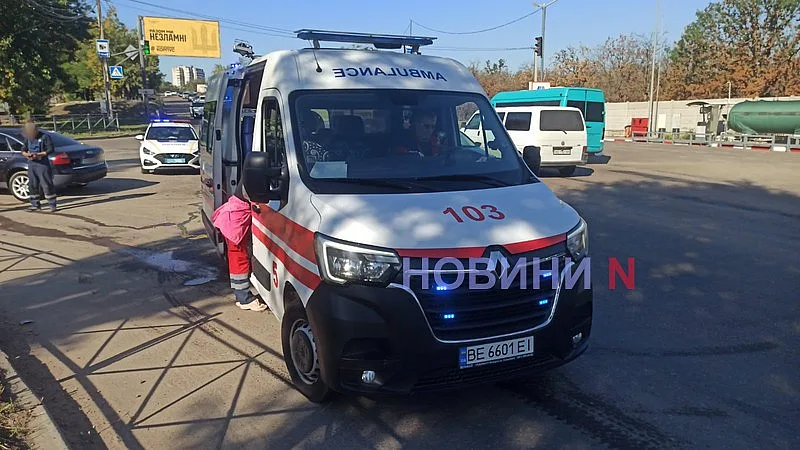 В Николаеве «Ауди» протаранила «Опель»: пострадали три человека (фото)