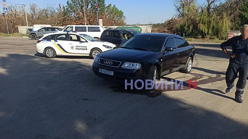 В Николаеве «Ауди» протаранила «Опель»: пострадали три человека (фото)