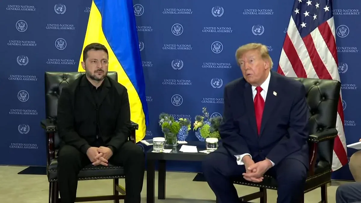 «Нам есть о чем поговорить»: Трамп встретился с Зеленским в Нью-Йорке
